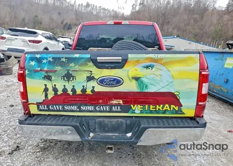 2018 Ford F150 Supercrew from USA, damaged, VIN 1FTEW1E53JFB34417